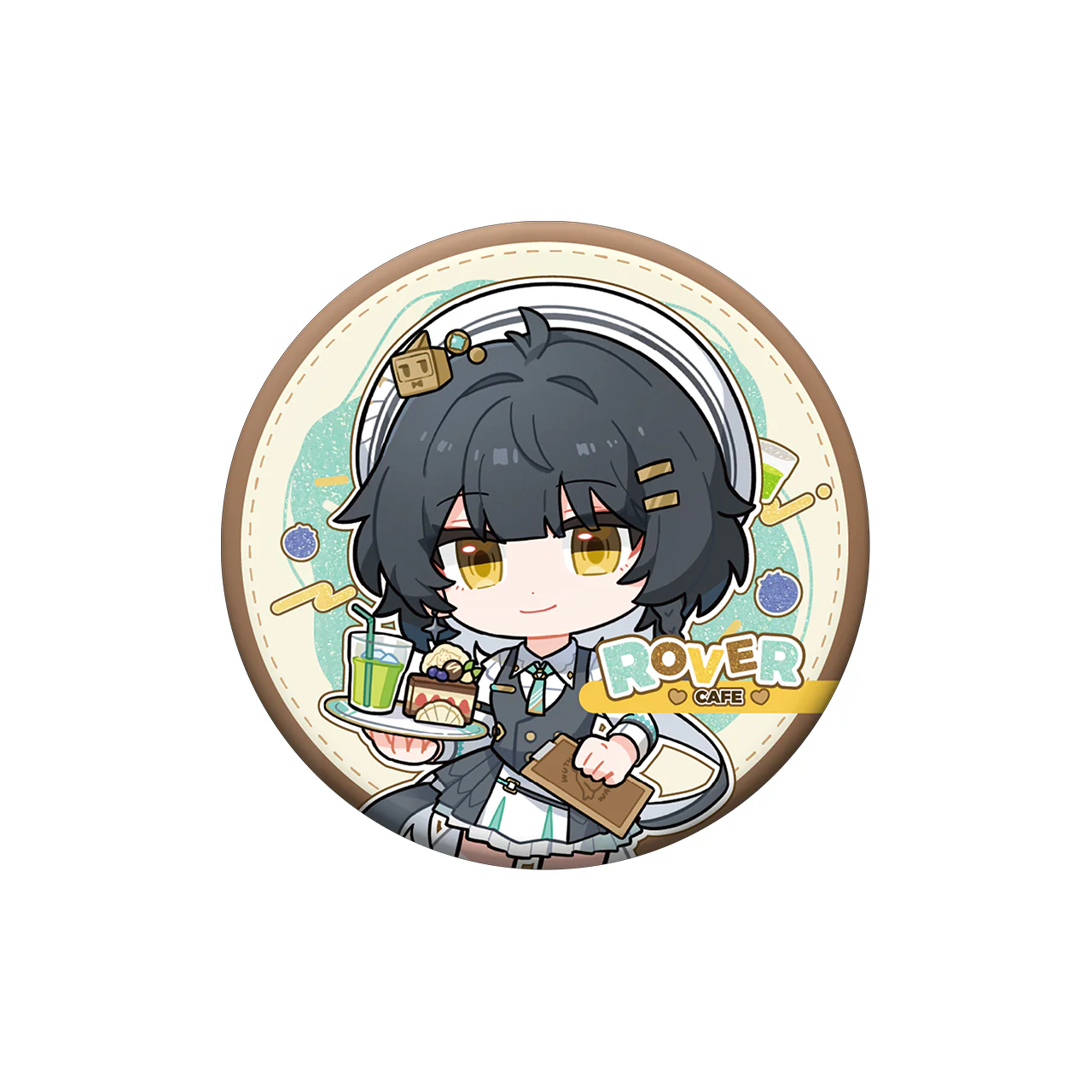 [Pre-order] Wuthering Waves - When the Skies Align Themed Chibi Tin Badge KURO GAMES - Image 3