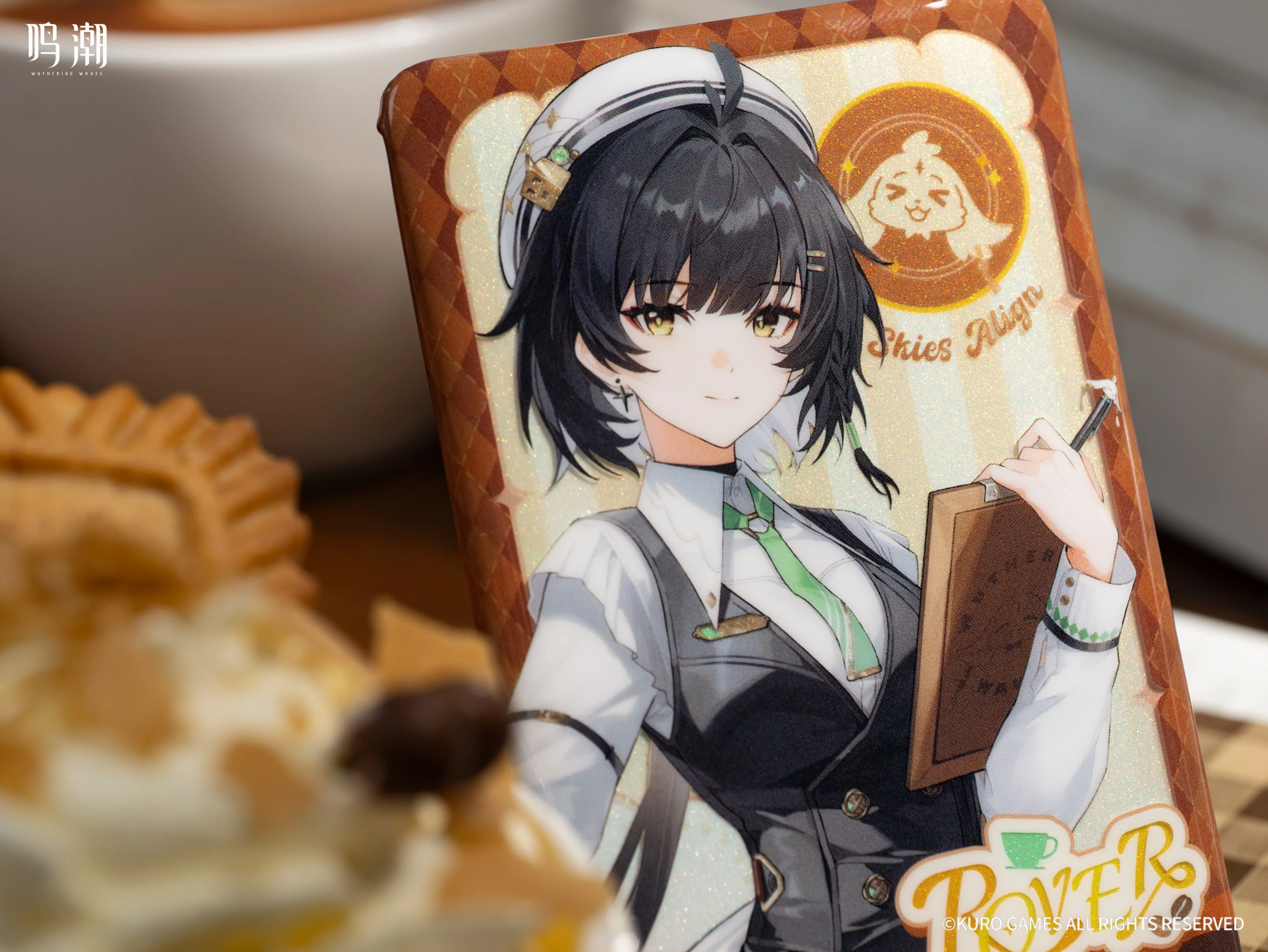 [Pre-order] Wuthering Waves - When the Skies Align Themed Square Tin Badge KURO GAMES - Image 3