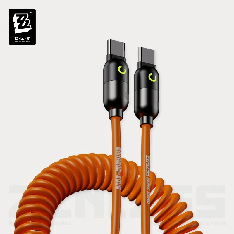 Zenless Zone Zero - Coiled Fast Charging Data Cable miHoYo - Image 3