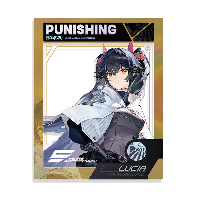 Punishing: Gray Raven - New Adventure Theme 5th Anniversary Celebration Art Paper Frame Card KURO GAMES - Image 3
