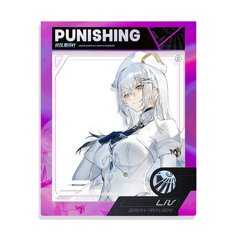 Punishing: Gray Raven - New Adventure Theme 5th Anniversary Celebration Art Paper Frame Card KURO GAMES - Image 4