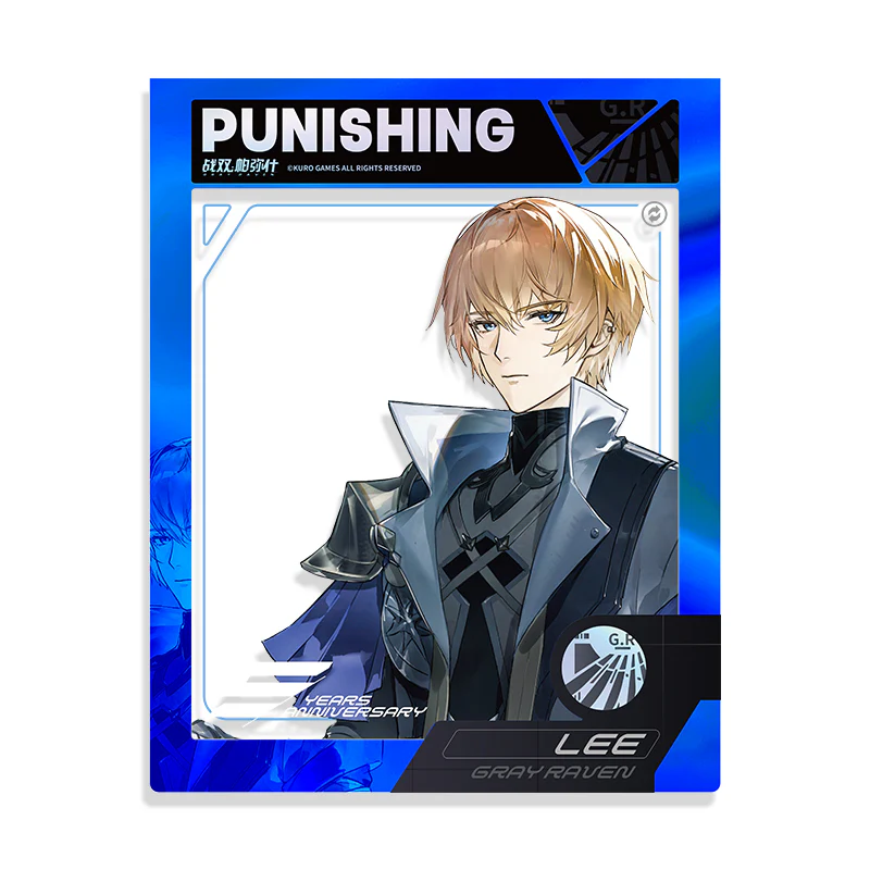 Punishing: Gray Raven - New Adventure Theme 5th Anniversary Celebration Art Paper Frame Card KURO GAMES - Image 5
