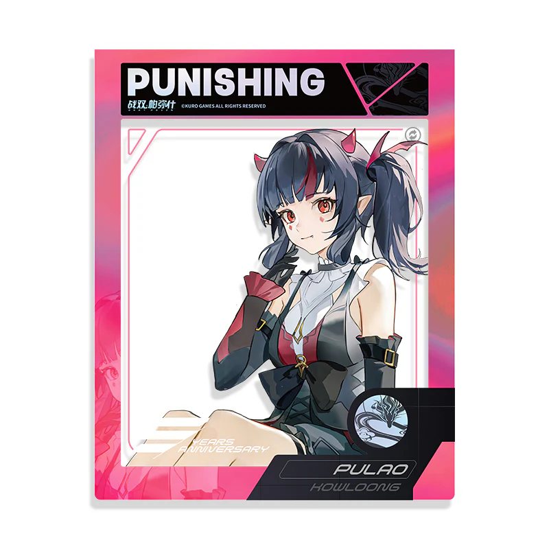 Punishing: Gray Raven - New Adventure Theme 5th Anniversary Celebration Art Paper Frame Card KURO GAMES - Image 9