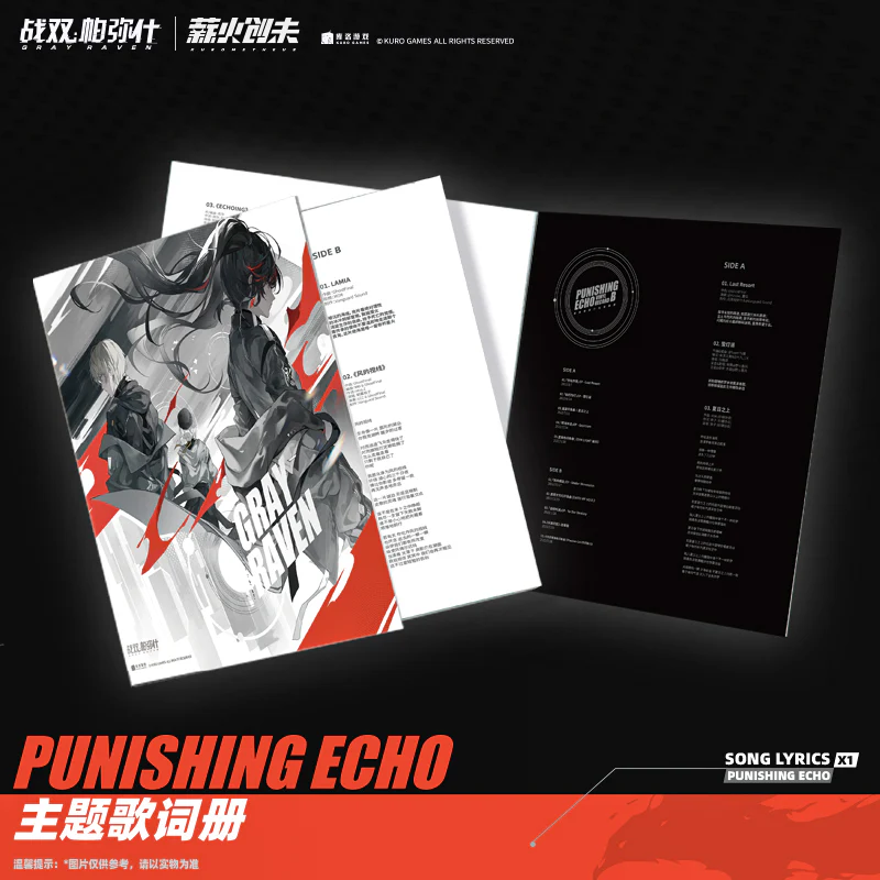 Punishing: Gray Raven - Commemorative Vinyl Record Gift Box KURO GAMES - Image 3