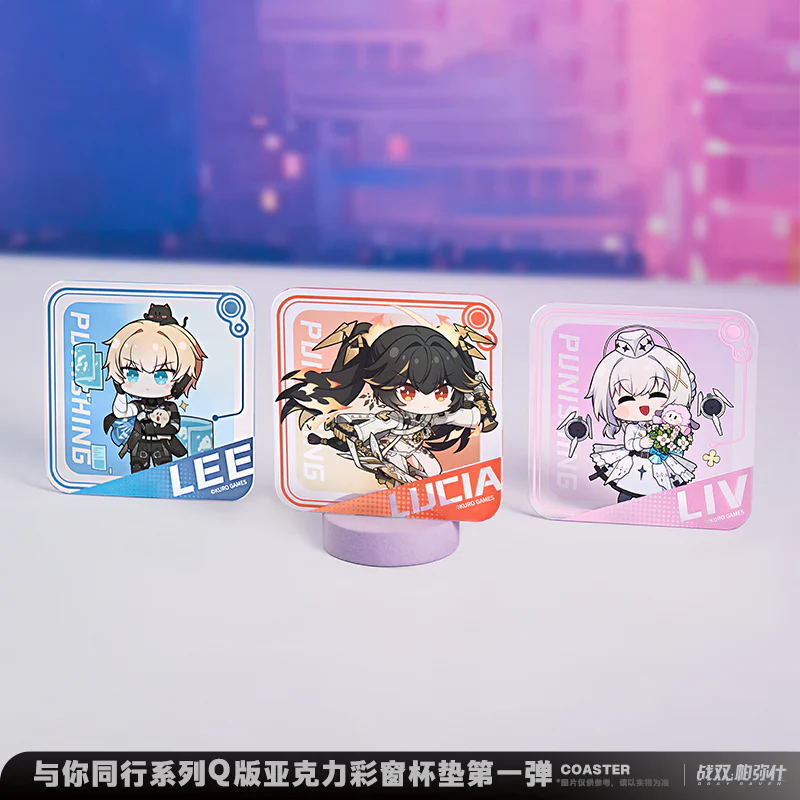 Punishing: Gray Raven - Companion Series Vol.1 Chibi Acrylic Coaster KURO GAMES