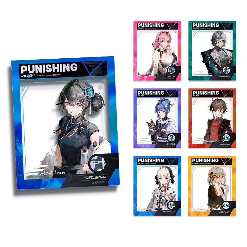 Punishing: Gray Raven - Elegant Courtyard Theme 5th Anniversary Celebration Art Paper Frame Card KURO GAMES - Image 2