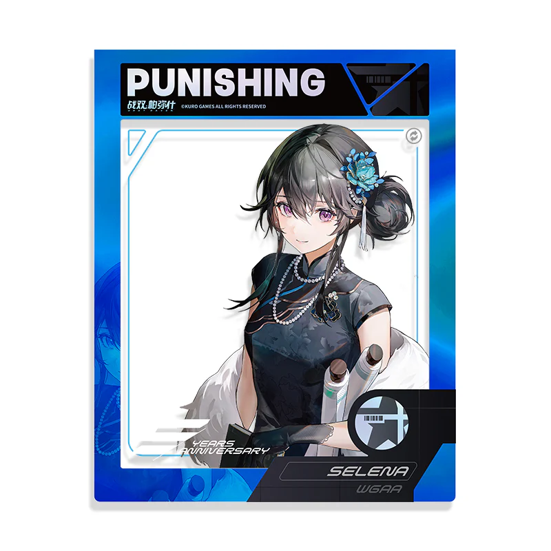 Punishing: Gray Raven - Elegant Courtyard Theme 5th Anniversary Celebration Art Paper Frame Card KURO GAMES - Image 8
