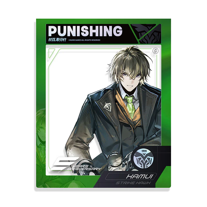 Punishing: Gray Raven - Invisible Rainfall Theme 5th Anniversary Celebration Art Paper Frame Card KURO GAMES - Image 5
