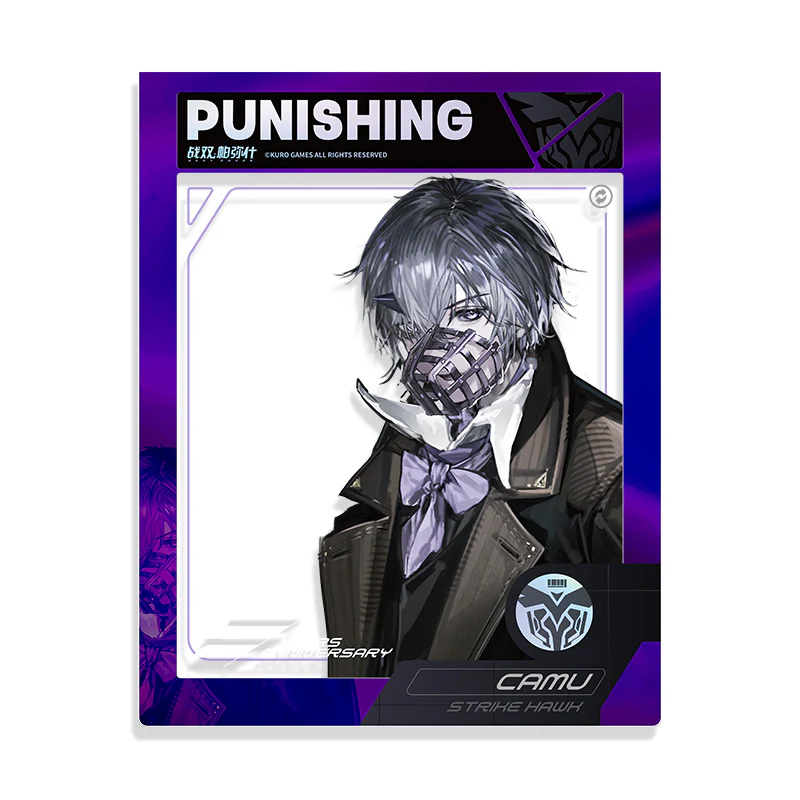 Punishing: Gray Raven - Invisible Rainfall Theme 5th Anniversary Celebration Art Paper Frame Card KURO GAMES - Image 6