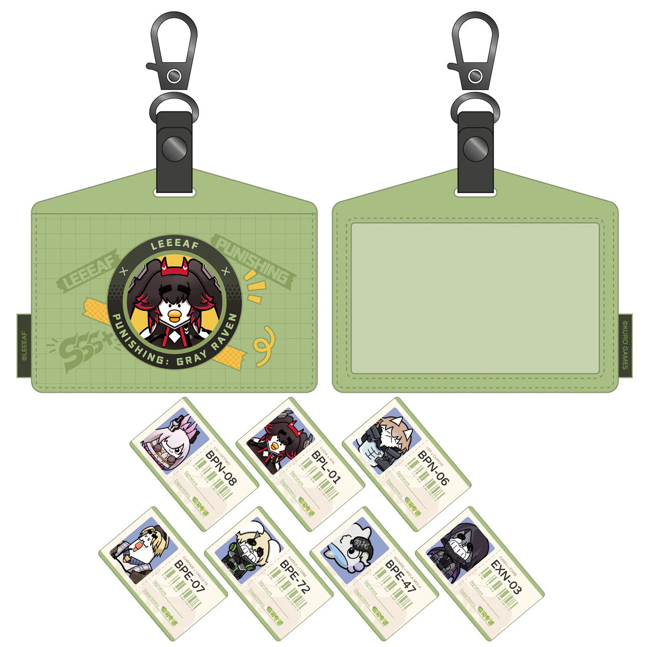 Punishing: Gray Raven - Leeeaf Collab Daily Delights Series ID Card Holder KURO GAMES - Image 4
