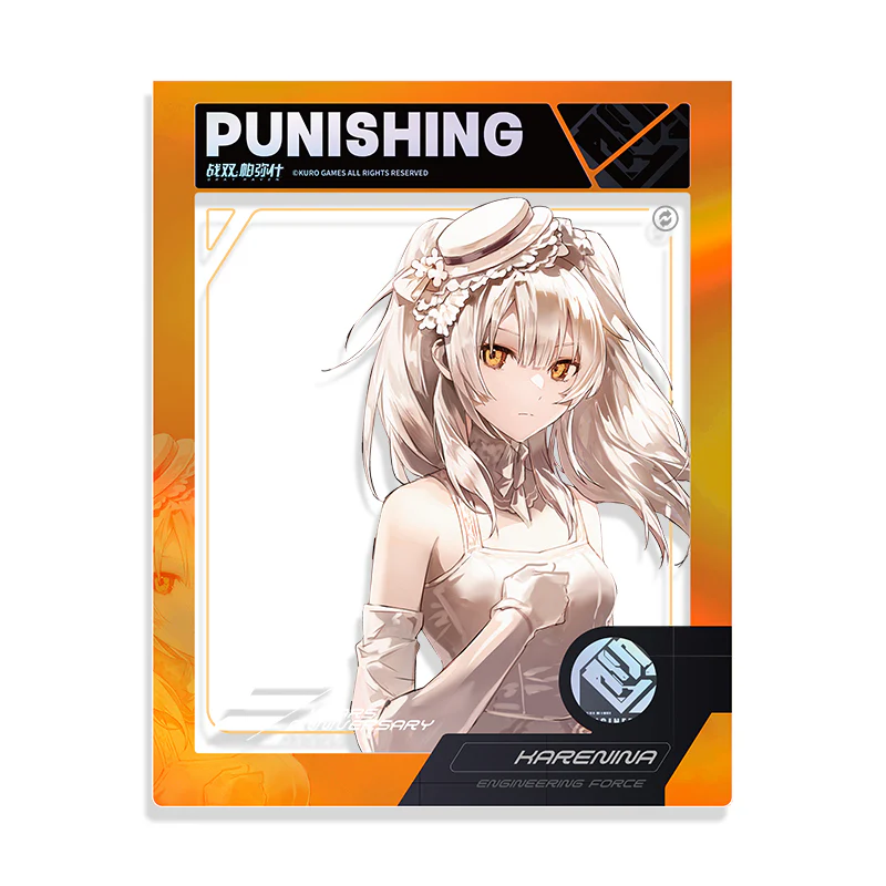 Punishing: Gray Raven - Moonlit Nightfall Theme 5th Anniversary Celebration Art Paper Frame Card KURO GAMES - Image 8