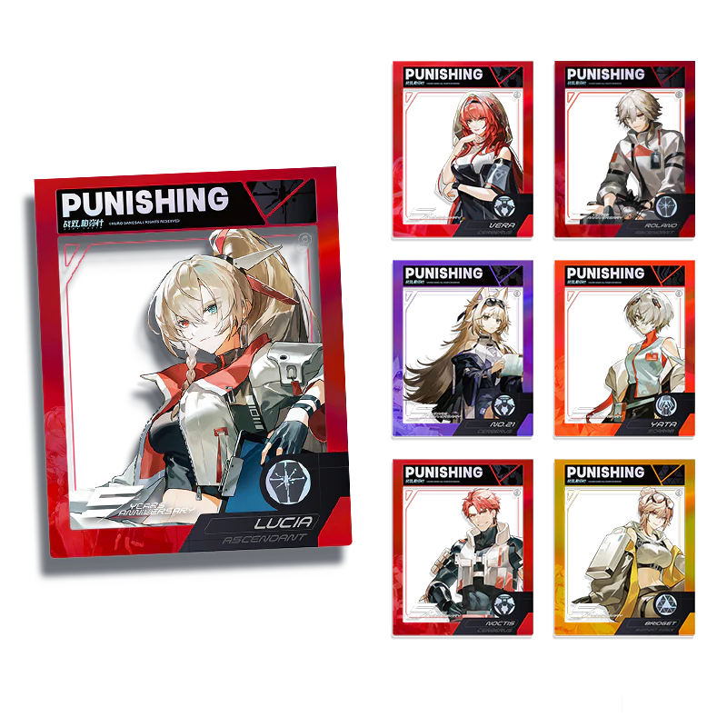 Punishing: Gray Raven - Verdant Hall Theme 5th Anniversary Celebration Art Paper Frame Card KURO GAMES - Image 2