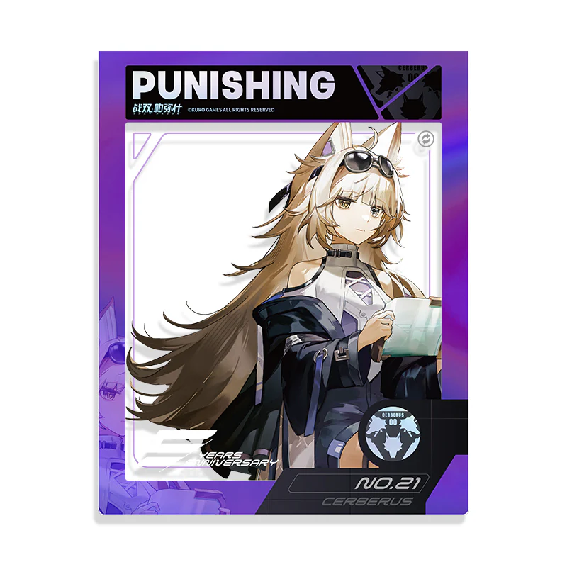 Punishing: Gray Raven - Verdant Hall Theme 5th Anniversary Celebration Art Paper Frame Card KURO GAMES - Image 5