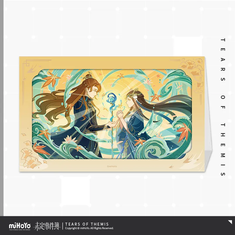 Tears of Themis - Red Dust Together For Long Life Series Display Transparent Card miHoYo - Image 5