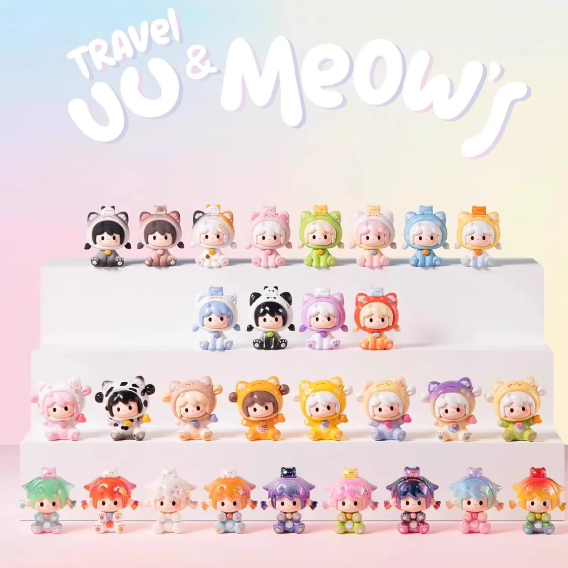 UU - UU and Xiao Meow's Travel Time Mini Blind Box SHOW.U TOYS