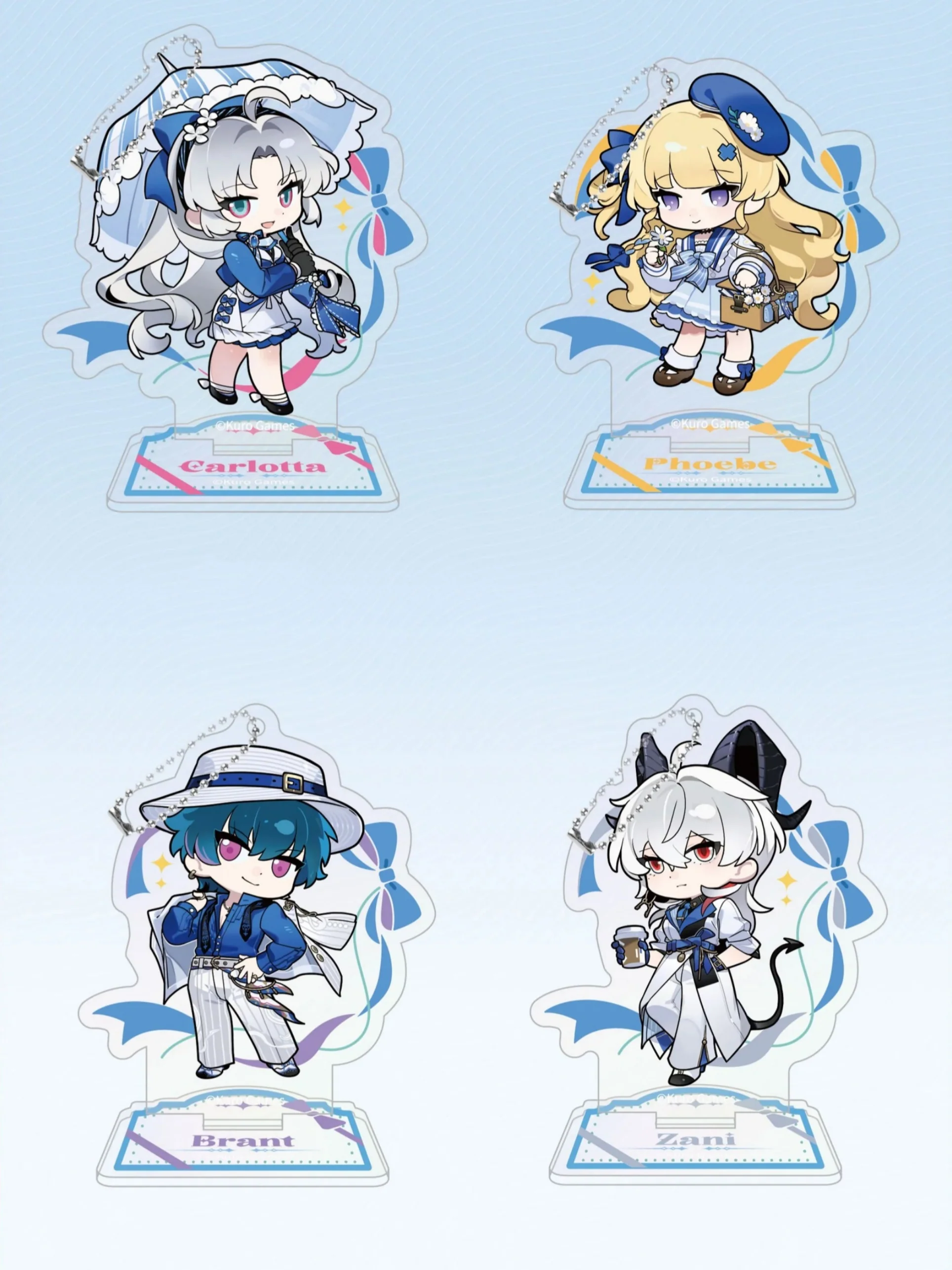 Wuthering Waves - Resonance Supply Station Series Chibi Acrylic Stand Charm KURO GAMES - Image 2